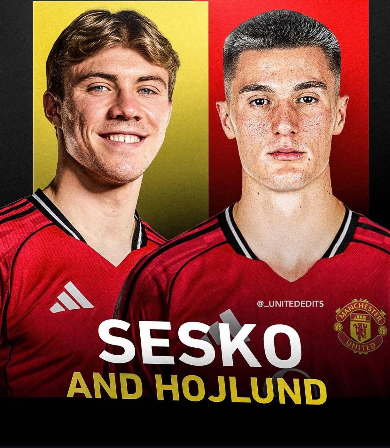 曝霍伊伦德被逼离开曼联心碎！自认为比谢什科强，曾获承诺可留下